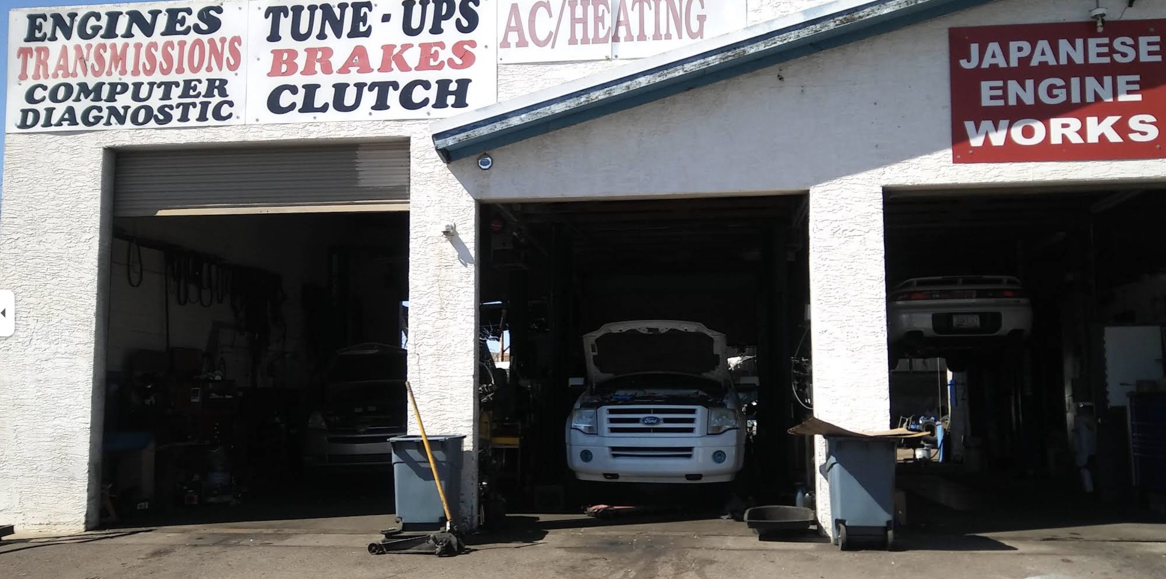 Japanese Engine Works — shop front on Black Canyon Hwy, Phoenix AZ